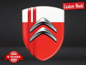 Citroen Etiquetas Negocio Carreras Premium Diseño Estilizado